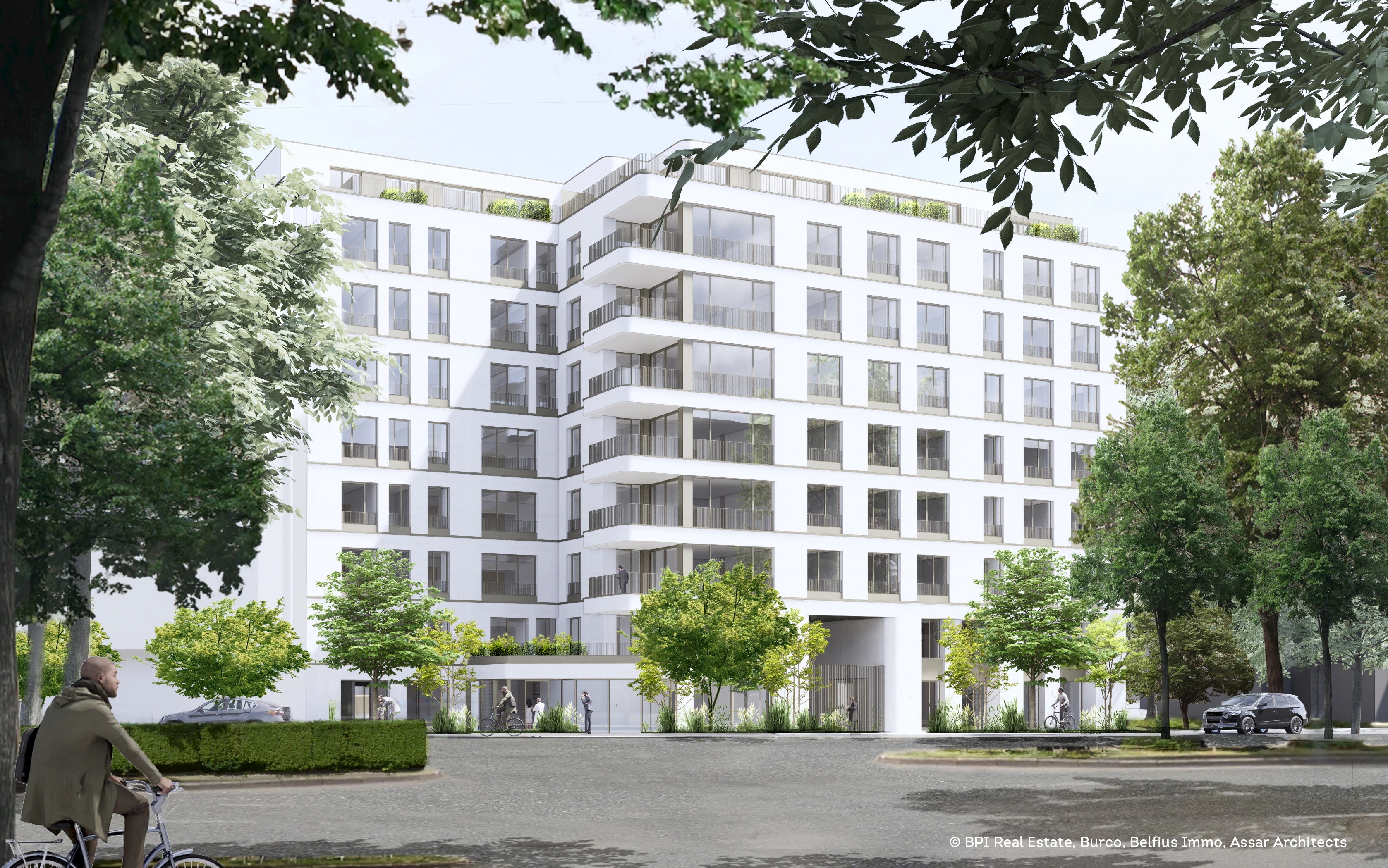 BPI Real Estate, Burco et Belfius Immo donnent une nouvelle affectation